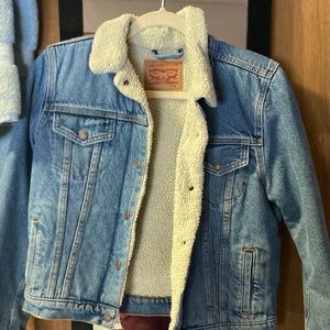 Levi original Sherpa trucker jacket